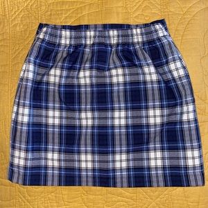 Parker Skirts - School girl- shades of blue plaid pleated skirt. Parker Skirts - School girl- shades of blue plaid pleated skirt.